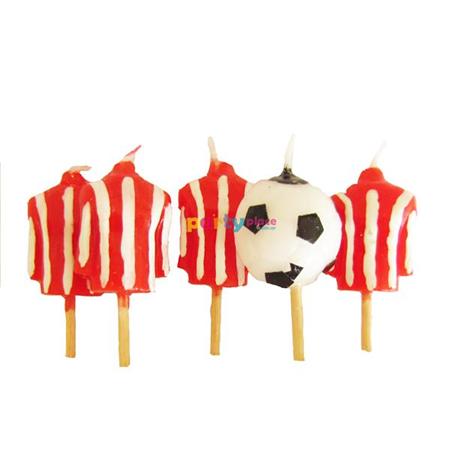 Velas Mini camisetas de estudiantes x5