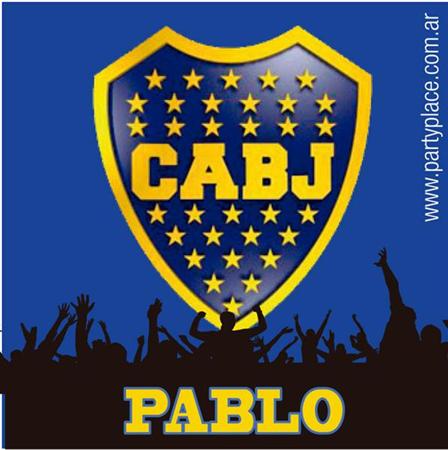 Stickers cuad. Boca 16u