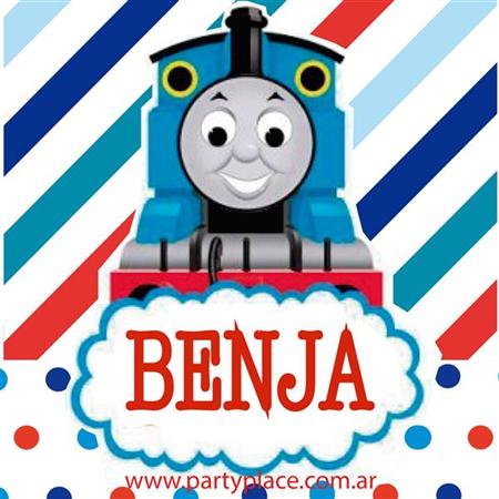 Stickers cuad. Tren Thomas 16u Pers
