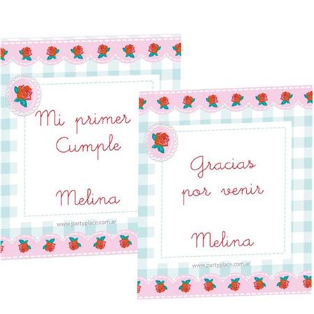 Carpita cartel Shabby Chic 2u Pers