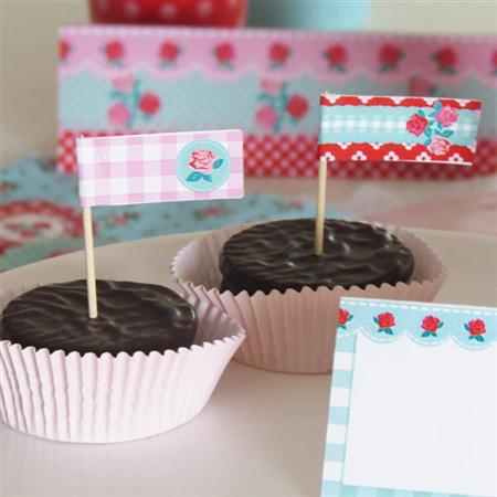 Pinches banderita Shabby Chic 20u