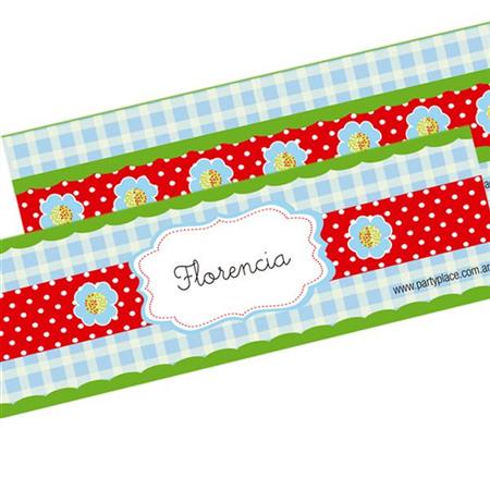 Carpitas cierra bolsa Little Garden Pers 8u