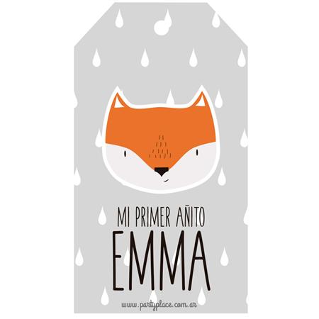 Tarjetas largas con cinta Little Fox 24u Pers