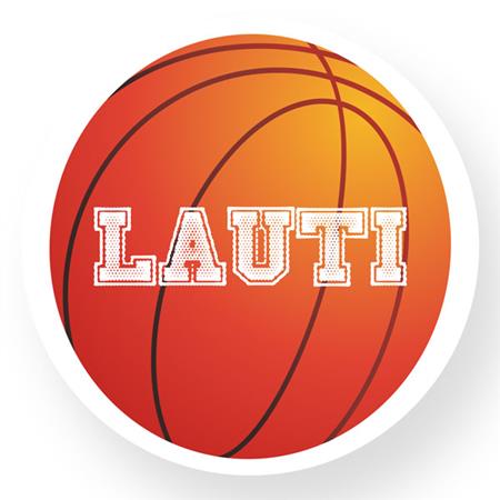 Tarjetitas redondas Basquet 20u Pers