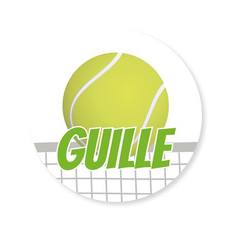 Tarjetitas redondas Tenis 20u Pers
