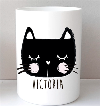Lapicero/vaso Cat sublimado. Pers