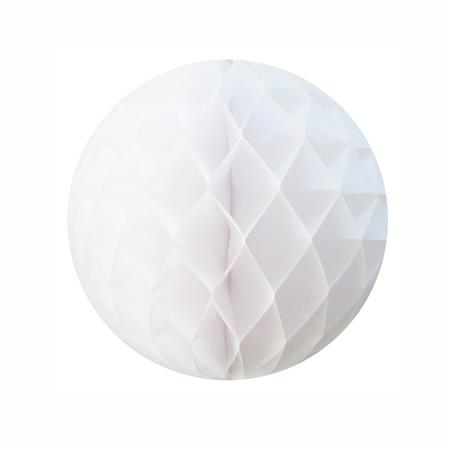 Esfera panal mediano 25cm blanco