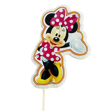 Pinche para torta Minnie Rosa