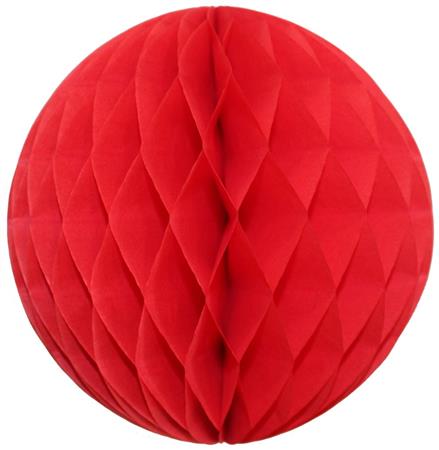 Esfera panal grande 33cm rojo