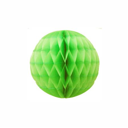 Esfera panal chico 18cm verde manzana