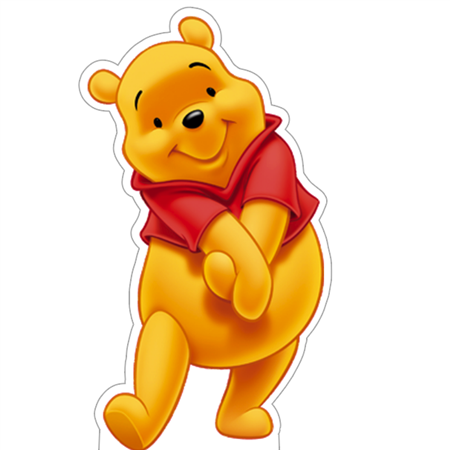 Adorno reversible gde Winnie Pooh