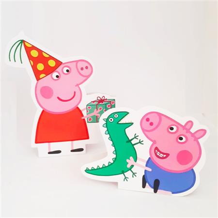 Adorno reversible gde Peppa y George