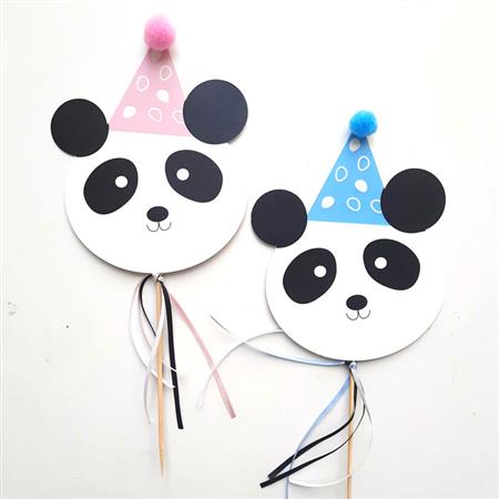 Pinche para torta Panda