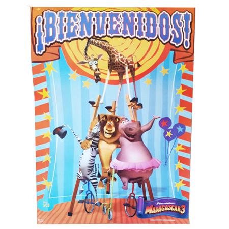 Afiche Madagascar 3