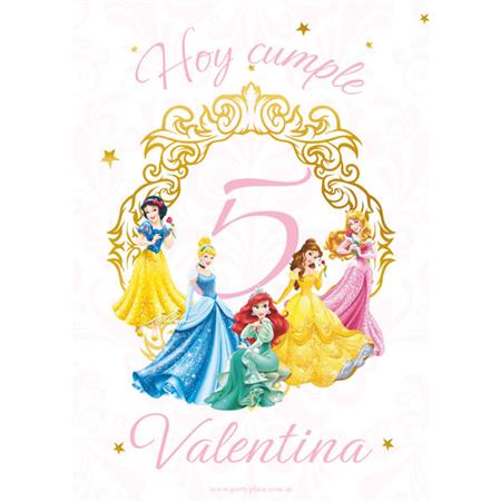 Afiche Pers. Princesas