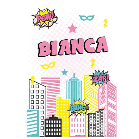 Afiche Pers. Super chica