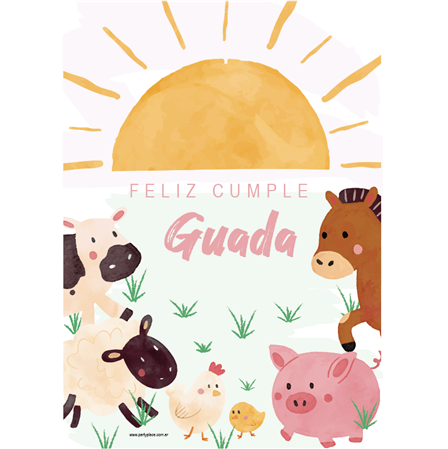 Afiche Pers. Granja Rosa