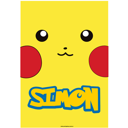 Afiche Pers. Pokemon