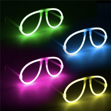Anteojo Neon/Fluo quimicos