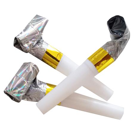 Cornetitas extensibles DORADAS (asusta suegras) 10u