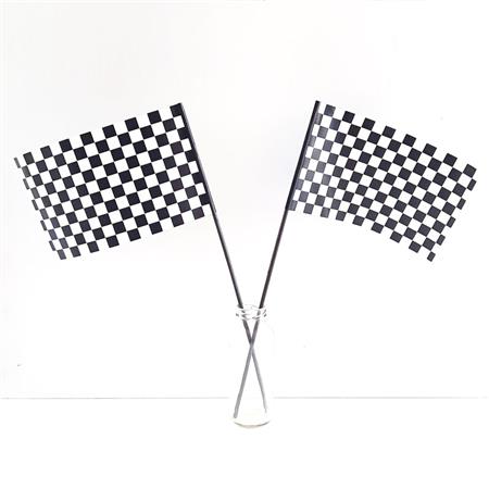 Banderas de carrera (2u)