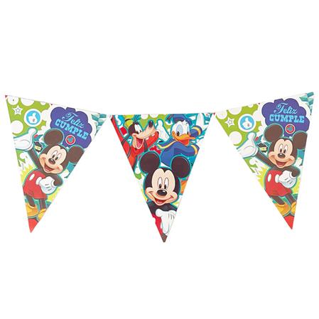 Banderín articulado triángulos Mickey
