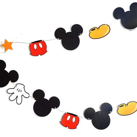 Banderín troquelado Mickey
