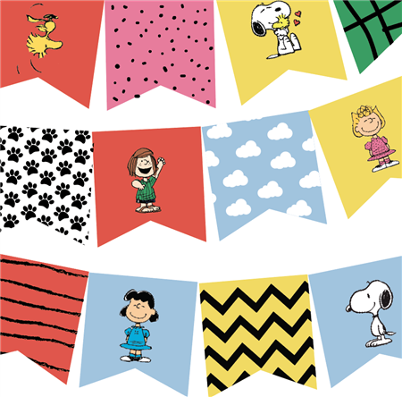 Banderín Snoopy