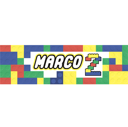 Banner de papel Lego Pers