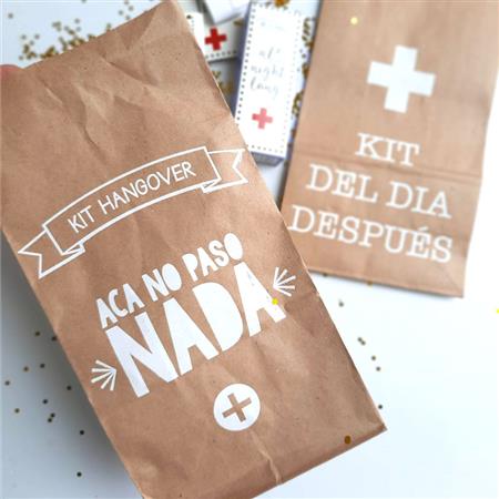 Bolsas de Papel Post fiesta 10u