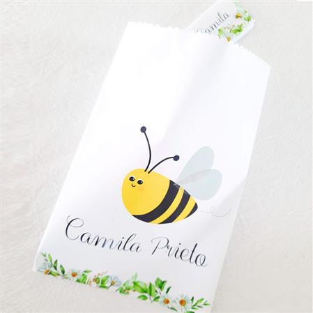 Bolsita sobre Pers. Abeja. Bee