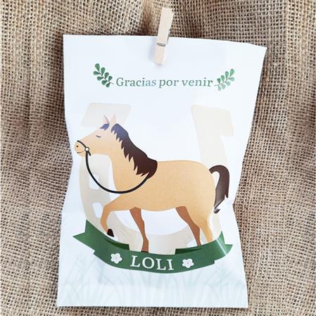 Bolsita sobre Pers. Caballos