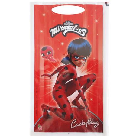 Bolsitas Miraculous Ladybug 10u