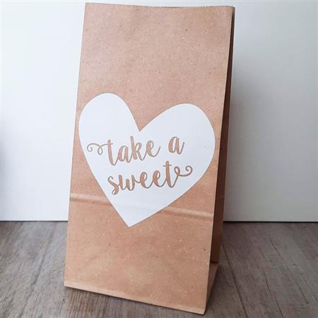 Bolsas de Papel Take a Sweet 10u