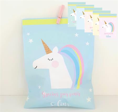 Bolsita sobre Pers. Unicornio