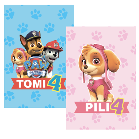 Bolsita sobre Pers. Paw Patrol