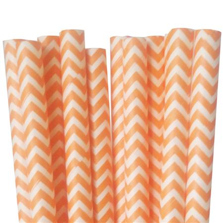 Bombillas zig zag naranja 12u