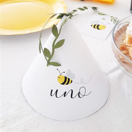 Bonete party Abeja. Bee
