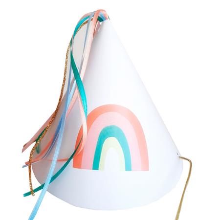 Bonete party Pastel rainbow