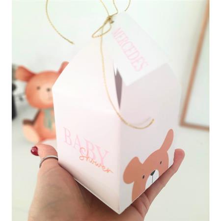 Cajita carpita Teddy Bear con tarjetita Pers