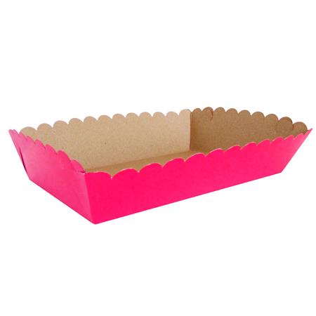 Canastas lisas onditas Fucsia 2u