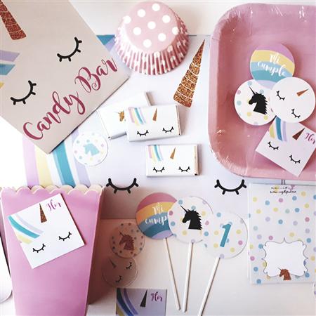 Candy Bar Unicornio