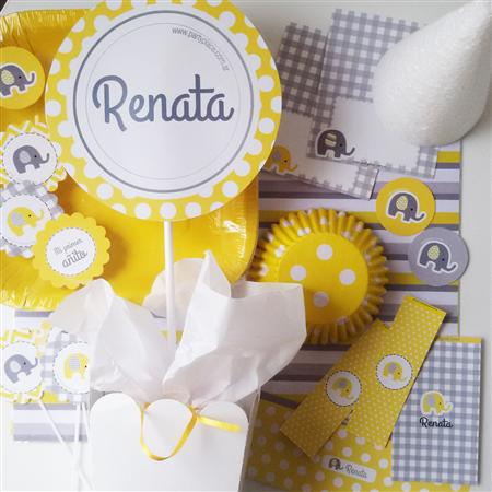 Candy bar Elefantito amarillo Pers