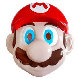 Careta plástica Mario