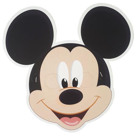 Careta de cartón Mickey 6u