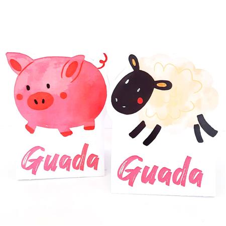 Carpita cartel Granja Rosa 2u Pers