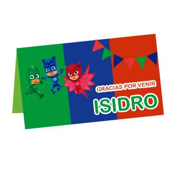 Carpitas cierra bolsa Héroes en Pijamas Pers (incl bolsas) 8u