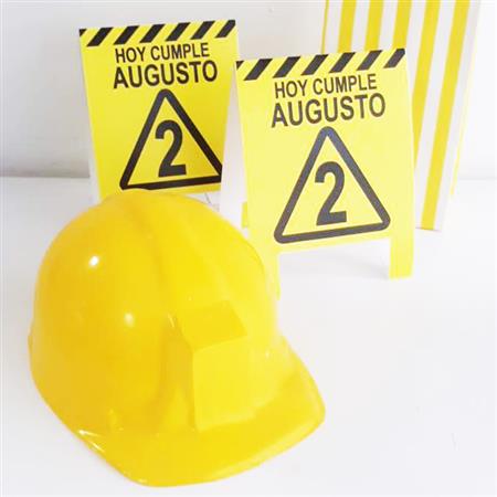 Carpita cartel Construcción 2u Pers