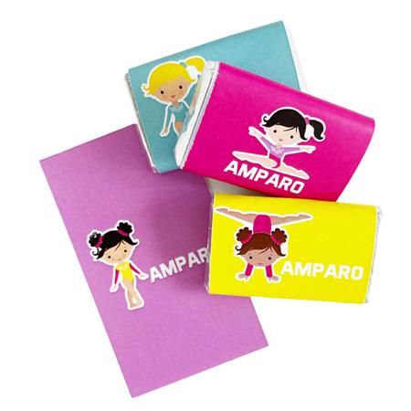 Chocolatines Gimnasia artistica 20u Pers