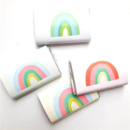 Chocolatines Pastel rainbow 20u